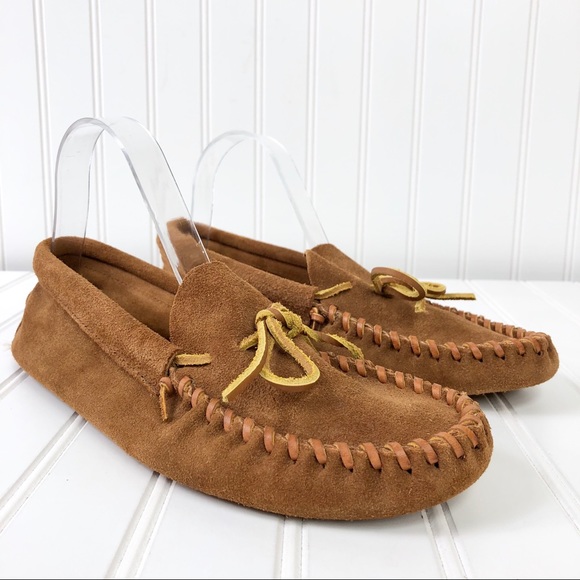 Minnetonka Other - Minnetonka men’s Moccasins soft Sole Suede